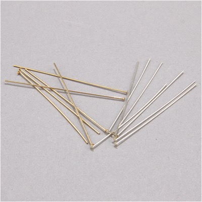 191-040:  2 inch Headpin (Sterling or Gold-Filled) 