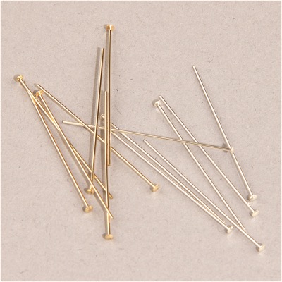 191-043:  1.5 inch Headpin (Sterling or Gold-Filled) 