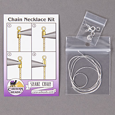 .7mm Chain Kit - Silver Plated - KIT-08-SP